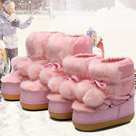 снежные сапоги жен 雪地靴子 snow boots women