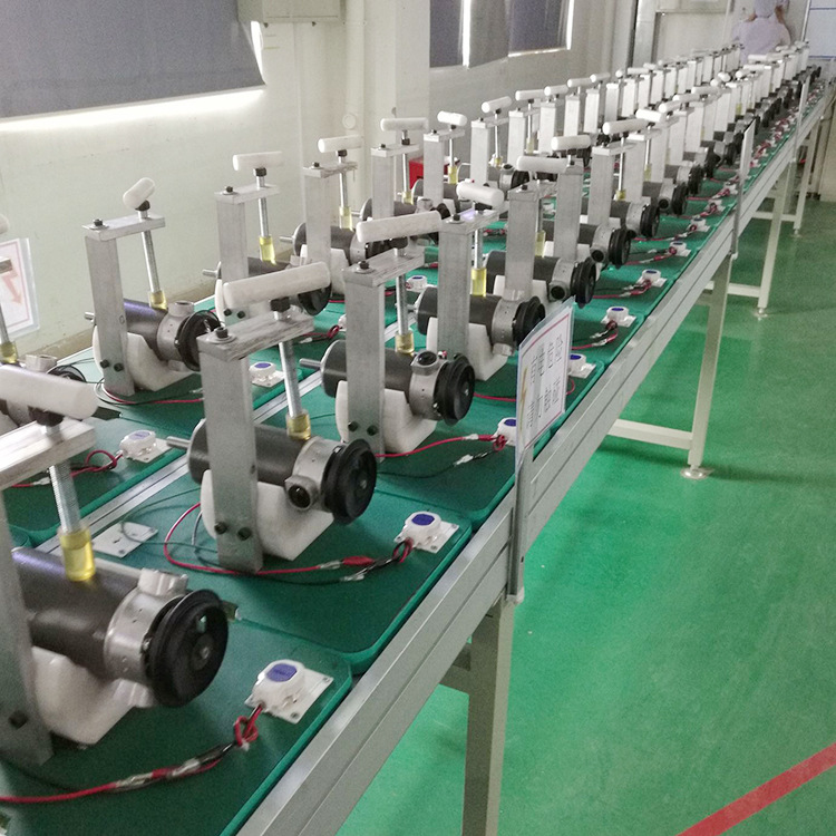 郑州总装流水线 充电器装配线 倍速链组装流水线工作台直销