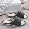 Summer non-slip universal slippers indoor, cotton and linen