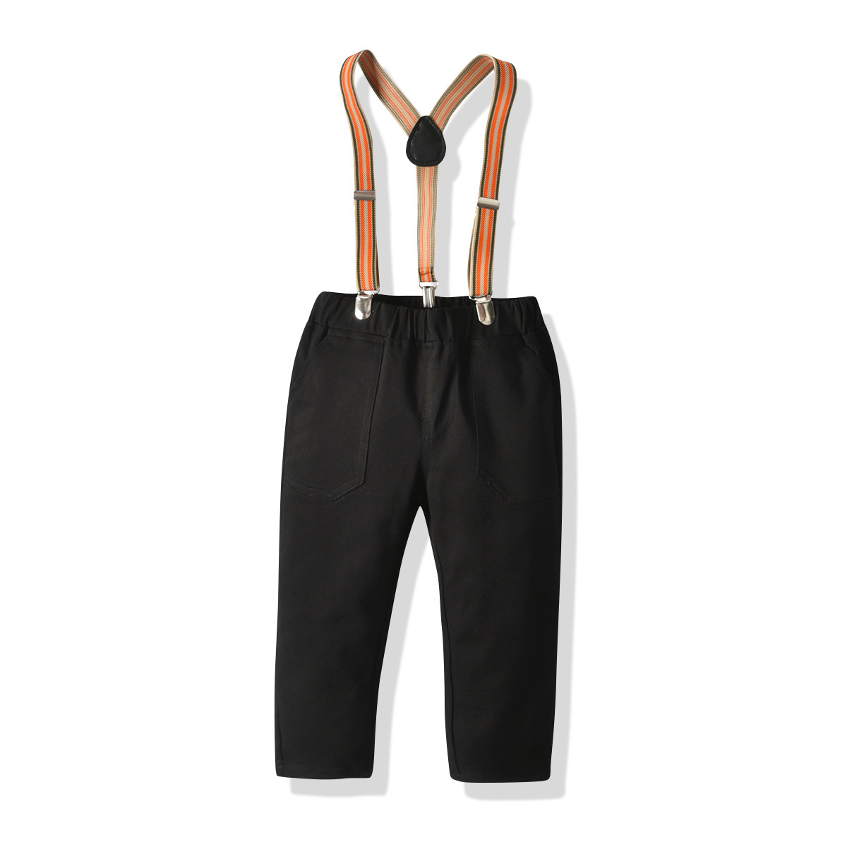 Striped Cotton Shirt Stretch Trousers Four-piece Suit display picture 7