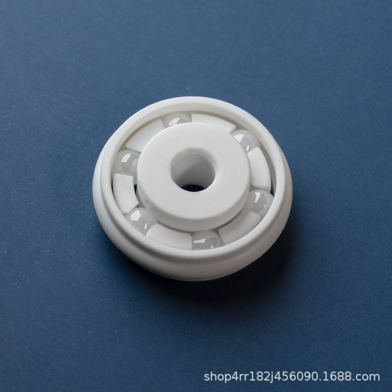 厂家直销液晶玻璃面板清洗设备防腐PE/PP带法兰传送轮塑料轴承