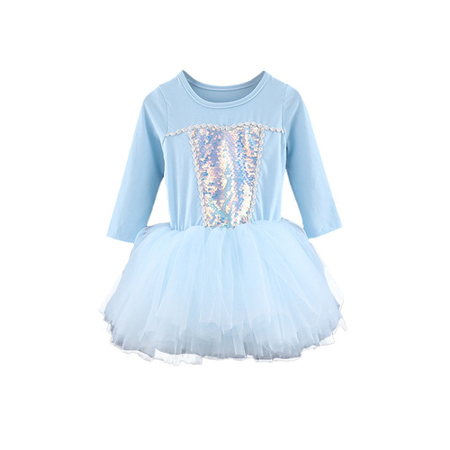 Girls kids Ballet dance tutu skirt ballet practice clothes for toddlers drama fairy cosplay costume chorus princess performance dresses