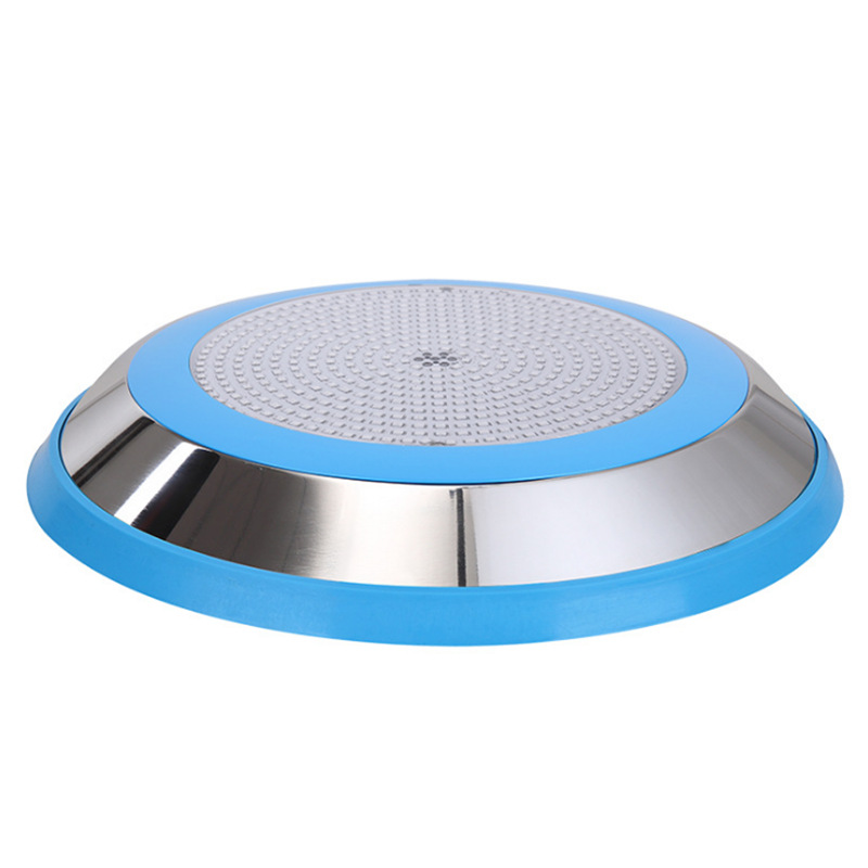 LED piscina luz subacuática de alta potencia de acero inoxidable 18W Fuente de luz monocromo RGB a todo color ventas directas de la fábrica