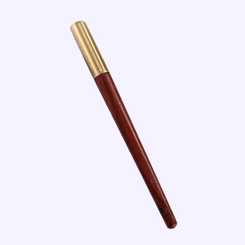 Fábrica en stock pluma de metal pluma de gel pluma de publicidad pluma de regalo de negocios pluma de madera de latón Logotipo de letras