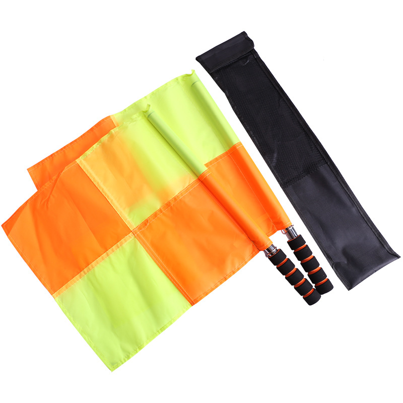 Manufactor Direct selling Hair prayer flag football Referee Inspected football Referee Hand Flag football Referee Flag