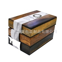 廠家定制原木啞光雞翅木實木盒高檔珍藏沉香手串收納實木盒