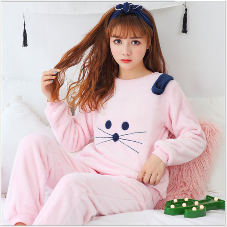 H 胡须老鼠-绒-粉主