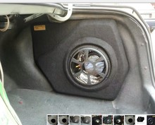 英伦远景专车专用低音炮补型箱10寸车载大亚品牌木质空箱体