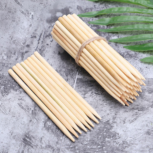 Disposable corn skewers barbecue bamboo skewers candied haws skewers Malatang grilled hot dog skewers popsicle sticks skewers fragrant bamboo skewers