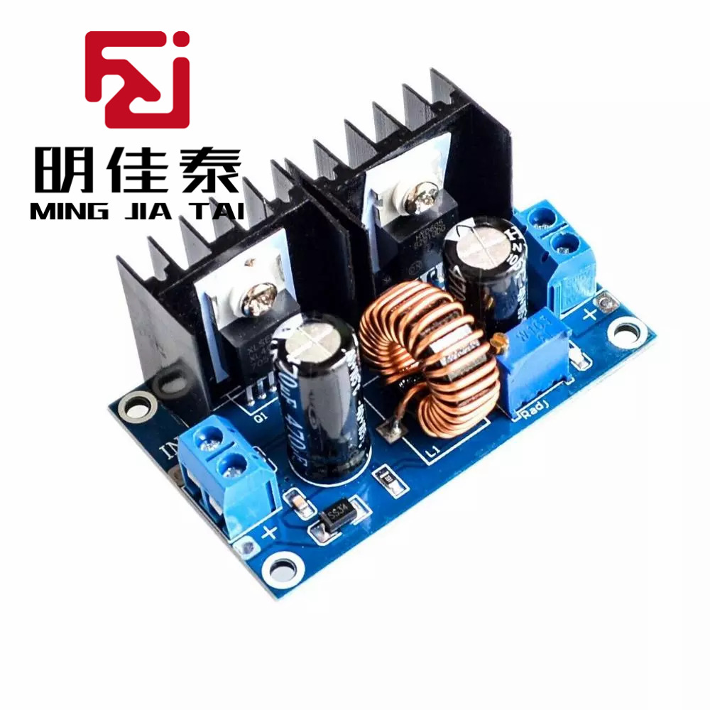 XH-M401 DC-DC降压模块 XL4016E1大功率直流调压板 大8A带稳压