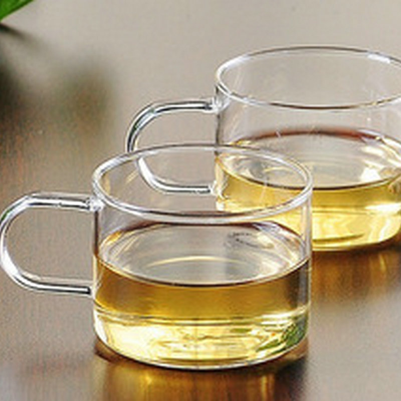 glass coffee flavored tea