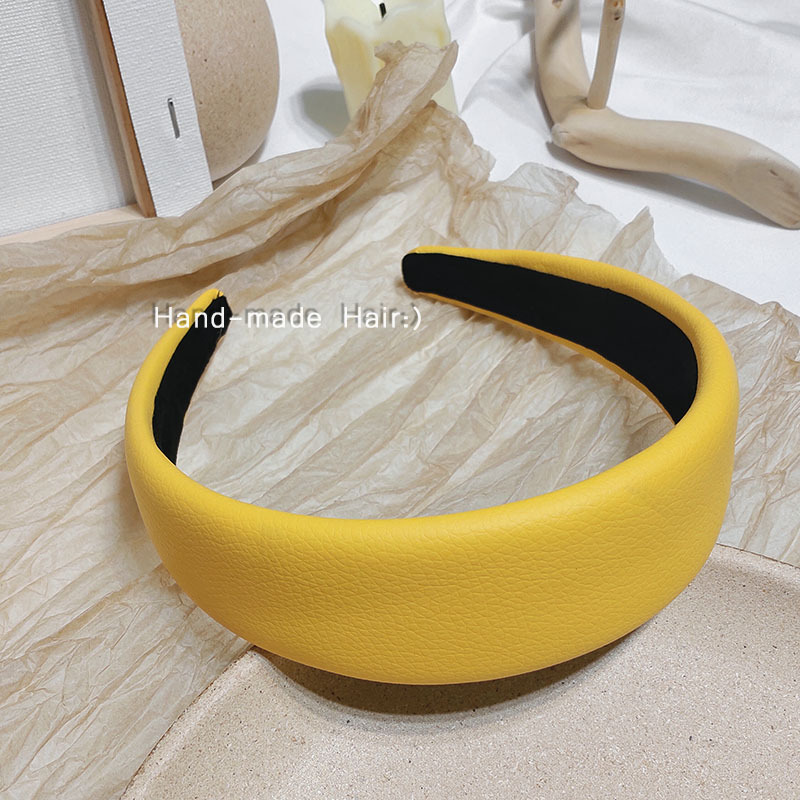 Simple New Leather Simple Headband display picture 31