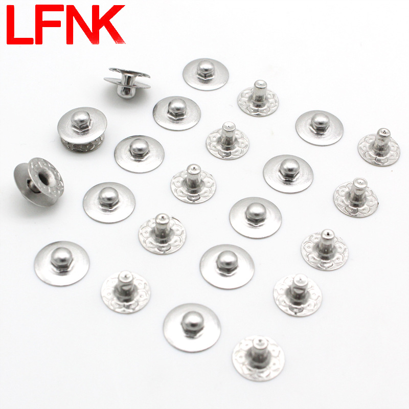 跨境现货 65铜六角电极扣3.6公扣电极片理疗 医疗金属配件 按摩片