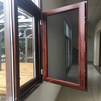 厂家定制 铝合金型材门窗铝材幕墙铝材 专业氧化电泳喷涂木纹加工|ms