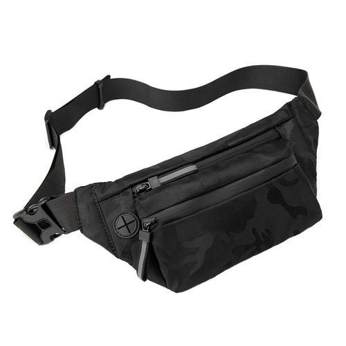 Factory-made men's waist bags, trendy chest packs, streetwear-style shoulder bags, sports crossbody bags, compact backpacks, and versatile messenger bags for men