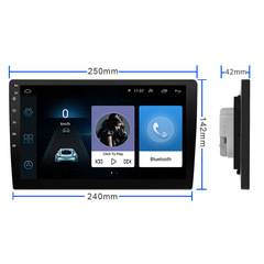 New Product 10.1-inch Universal High-Definition Large Screen Car Bluetooth MP5 Player Car Android GPS Navigation Integrated Machine
