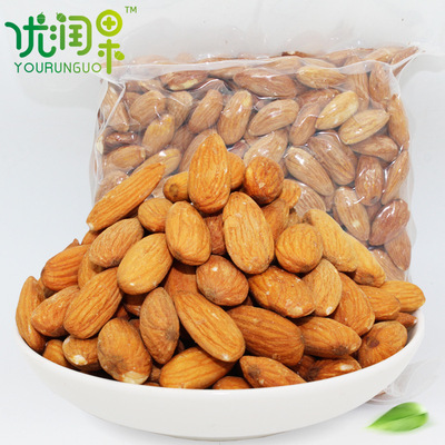 nut snacks Almond 500 Almond Jen Special purchases for the Spring Festival vacuum packing Flat peach wholesale Dry Fruits new goods