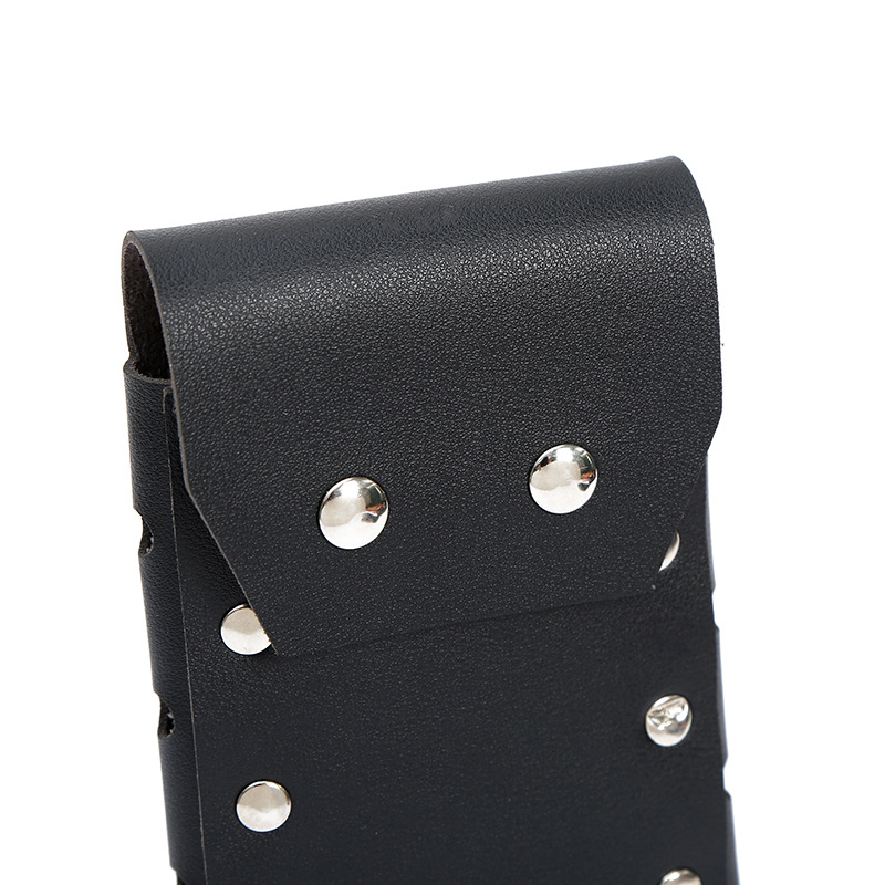 New Selling Fashion Men's Waist Pack Outdoor Leisure Vertical Square Wear Belt Nail Bag Waterproof Customization Wholesale undefined