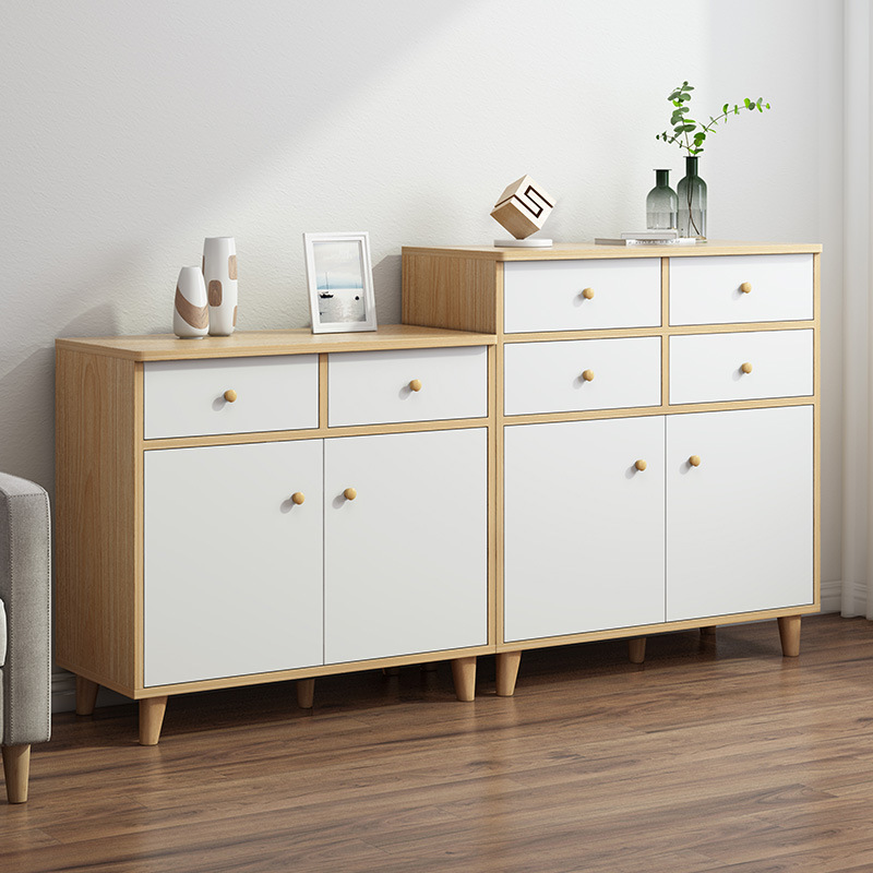 Lockers bedroom Bucket cabinet Northern Europe Chest of drawers Simplicity solid wood Storage cabinet a living room cabinet Wall combination Chest of drawers