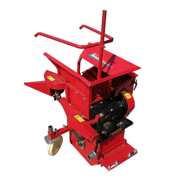 手扶车带玉米收获机 微耕一体柴油掰玉米机秸秆粉碎单行收割机