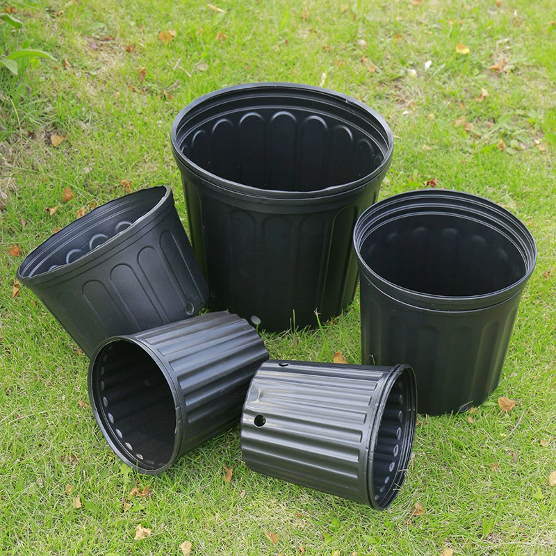 Детский Горшок Пластиковый Удар Горшок Черный Пластиковый Горшок Не Может Падать Гниль Цветочный Горшок Многоразовый Цветочный Горшок Детские Утилиты Горшок