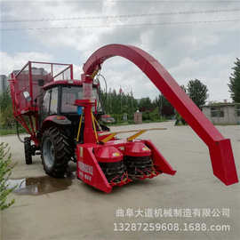 籽粒破碎全株玉米收割机 青贮玉米收割机图片 自走式皇竹草收割机