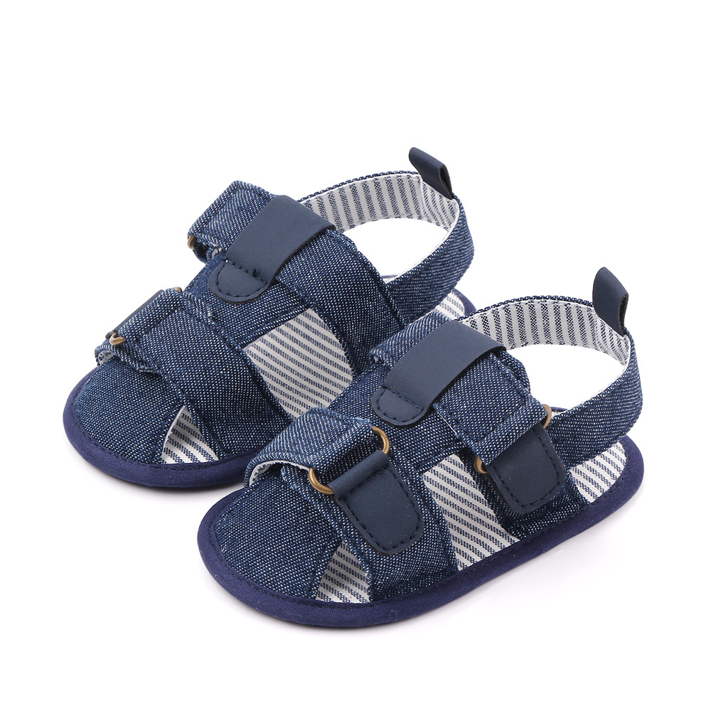 New baby sandals, Velcro baby shoes, soft-soled anti-slip walking shoes, sandals 2439 pic 9