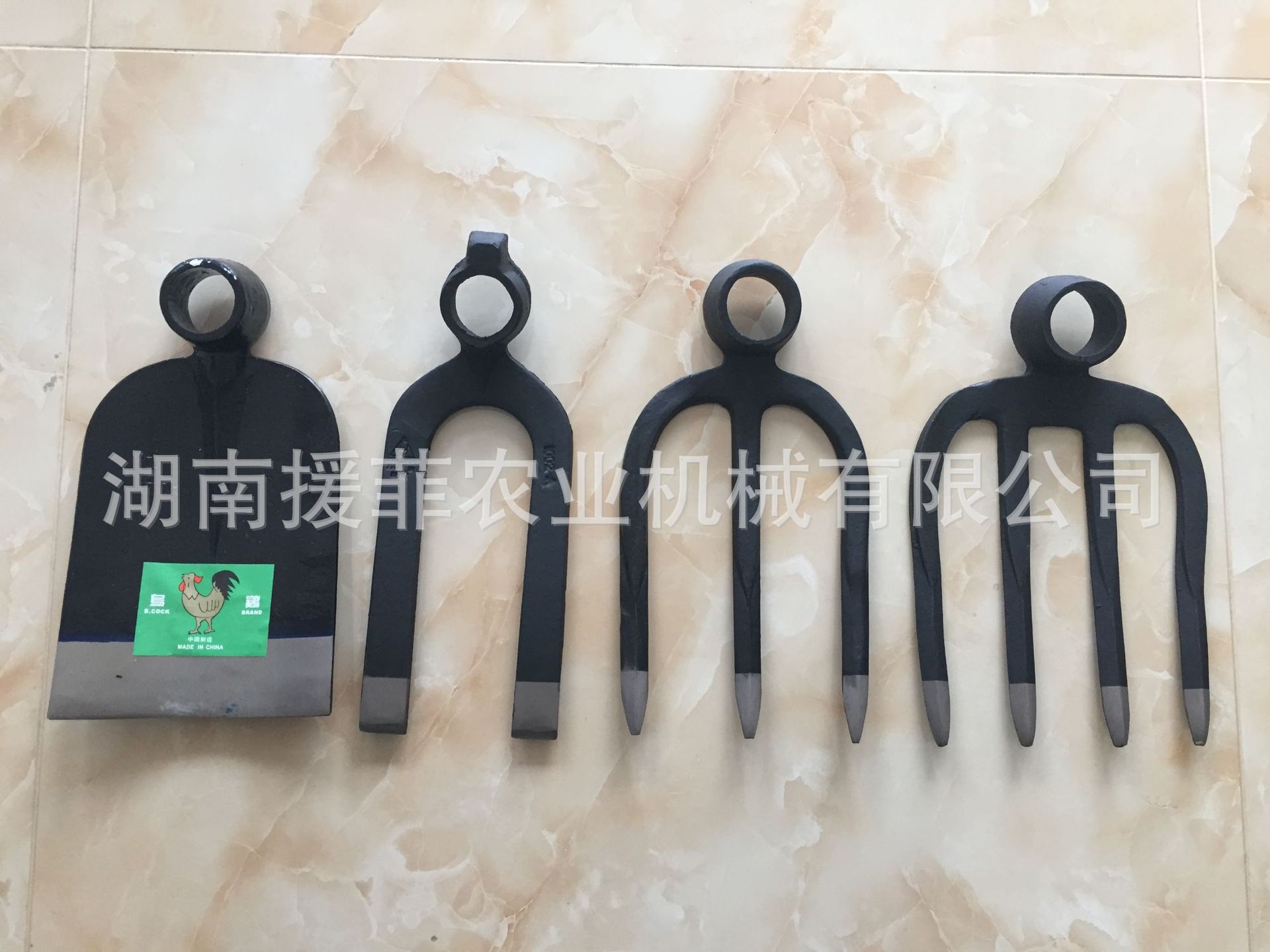 HOE出口锻造非洲东南亚H305H304锄头木柄 冠鸡 锄头柄