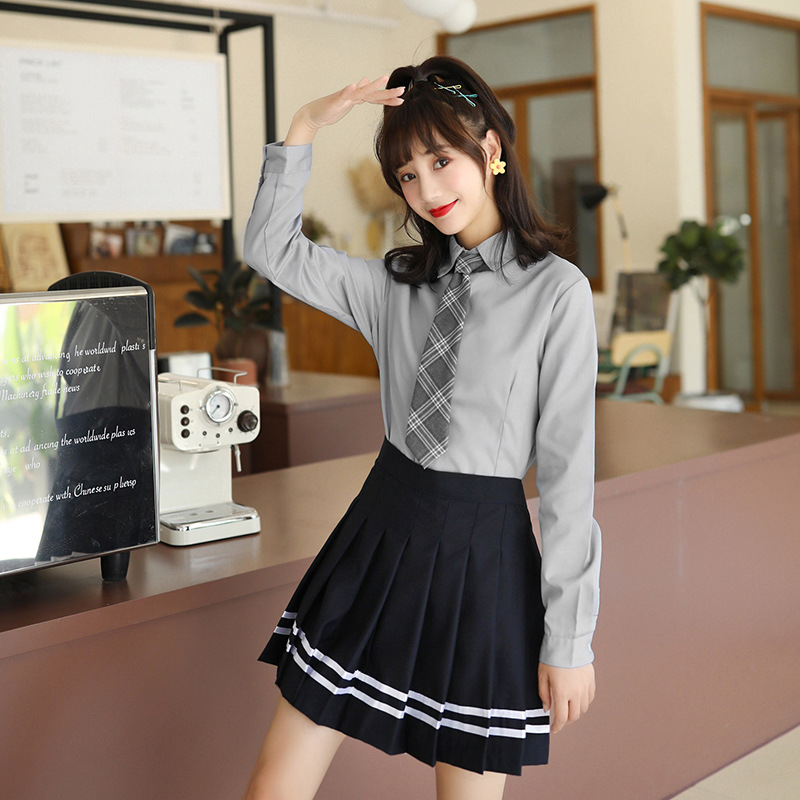 Sailor suit Japanese and Korean loose navy suit bad girl college style jk uniform student high school uniform class uniform