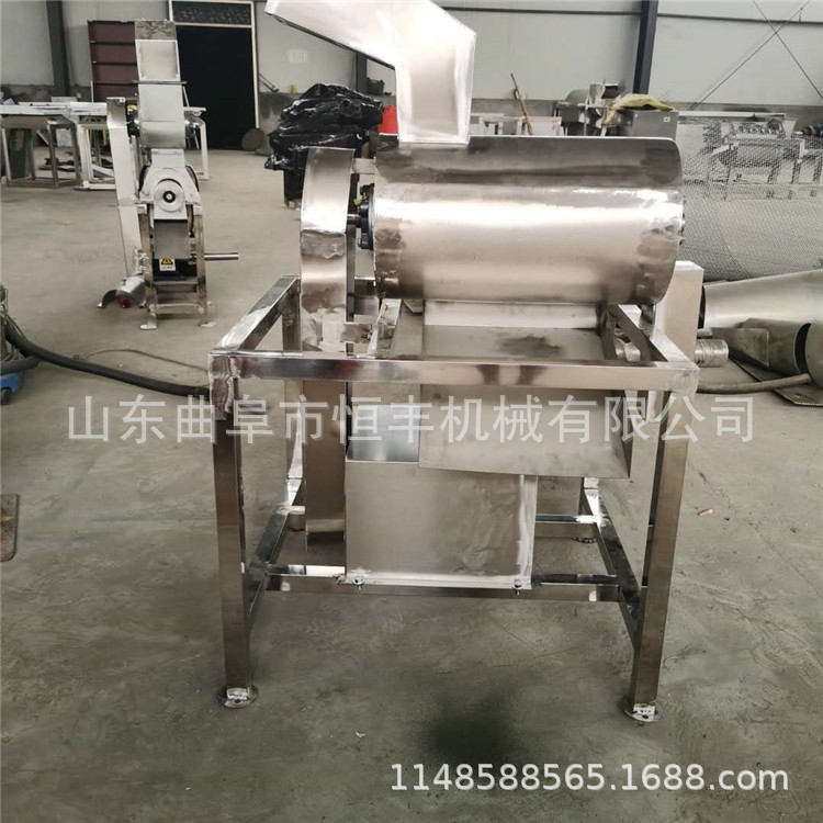 西安多功能果蔬打浆机 不锈钢破碎榨汁机 商用果蔬榨汁机