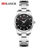 Quartz waterproof trend women's watch stainless steel, Korean style