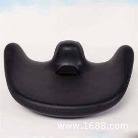 专业生产PU发泡自结皮晒纹椅子扶手内置铁件自结皮制品pu发泡坐垫