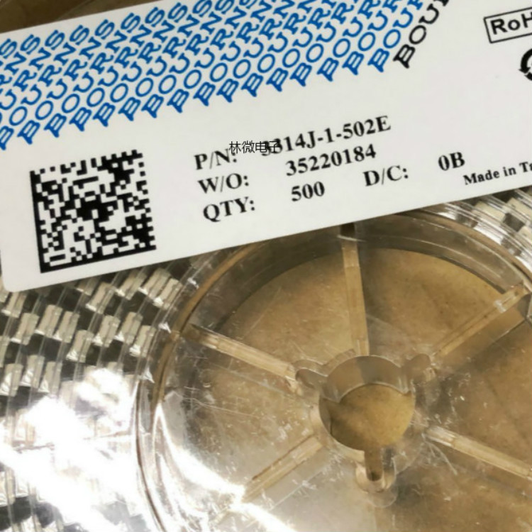 贴片精密可调电阻 3314J-1-502/501/102/103/203/503/104E