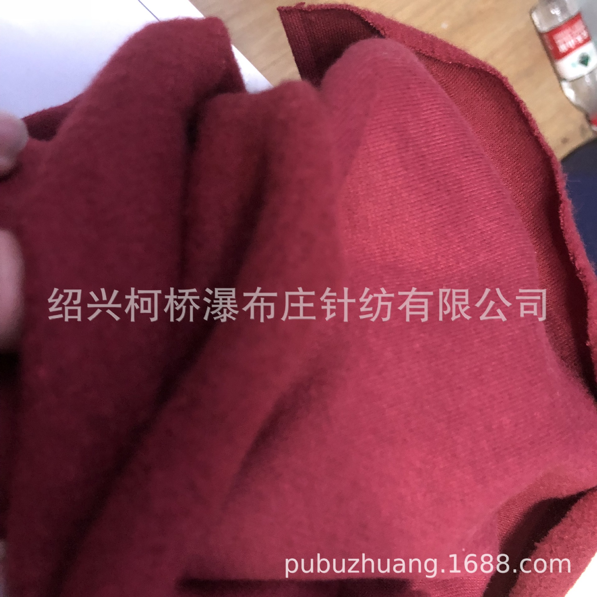 厂家直销针织60%棉40%涤纶三线卫衣绒面料