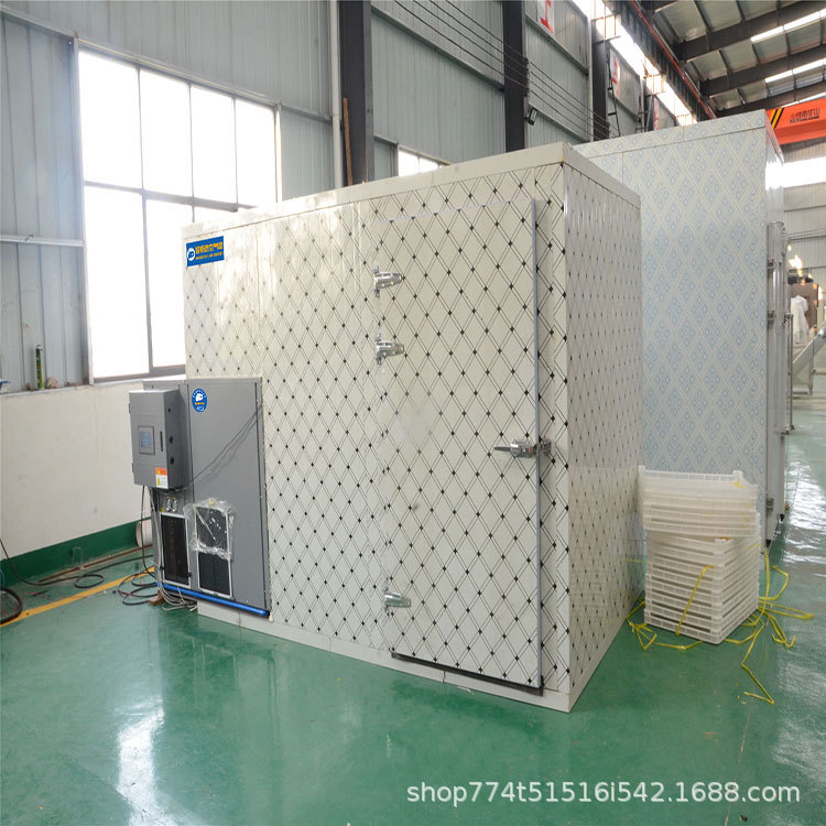 生姜烘干设备 空气能生姜烘干机 空气能干燥设备干燥物料形态好