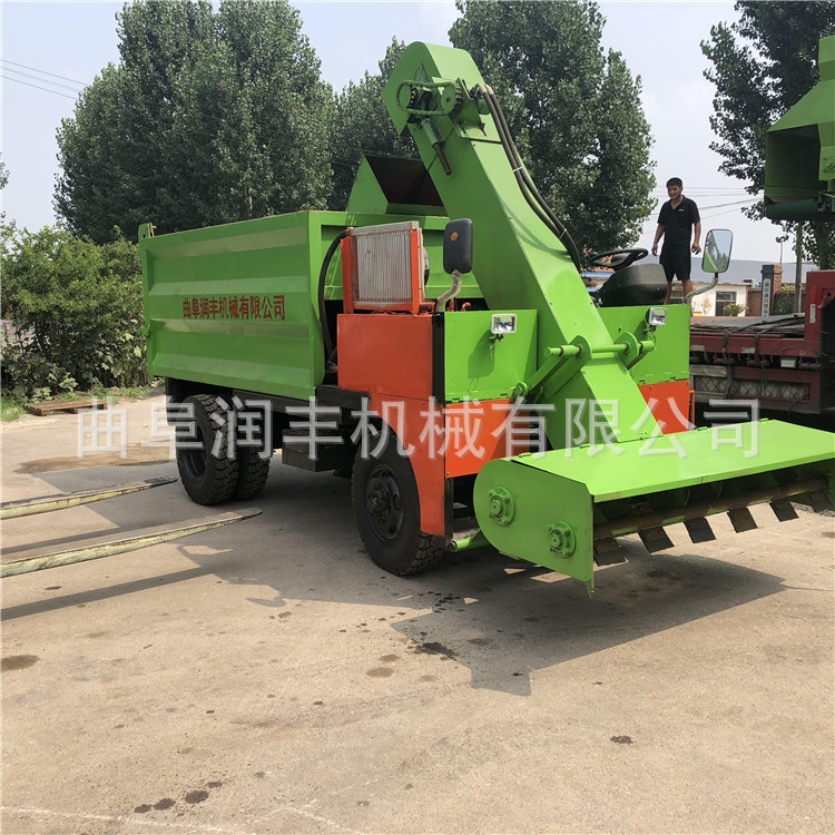 上海地面粪便自吸清粪车 养殖场铲粪车视频