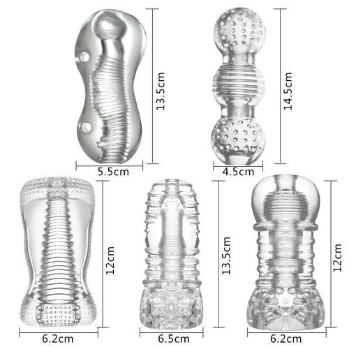 Transparent airplane cup male glans exerciser masturbation training device inverted mold adult products manufacturer