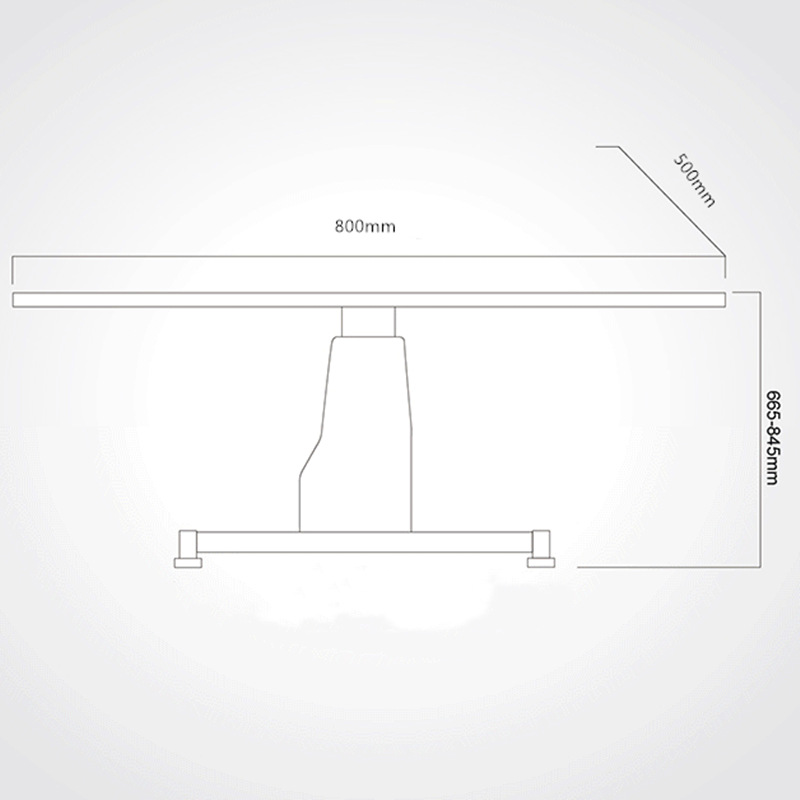 Instrumento de entrenamiento de protección visual alargado y pesado Weizhen WZ3D Mesa elevadora eléctrica general Tienda óptica Equipo oftálmico