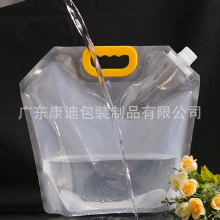 无菌材质2.5L珍珠奶茶饮料包装袋定做 不勒手1加仑现酿啤酒袋厂家