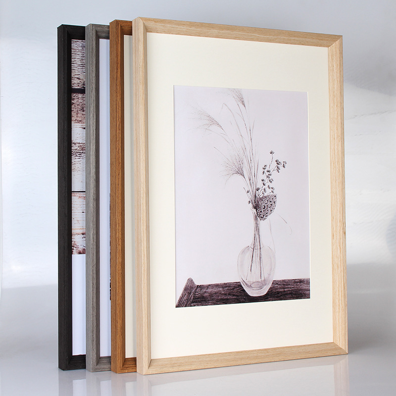 Simple Large Size Picture Frame Mounted Aluminum Alloy Photo Frame A3 A420 Inch 24 Inch Sketch Puzzle Frame A3 Wall Hanging