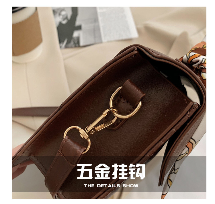 Autumn And Winter Portable Rhombus All-match Single Shoulder Messenger Small Square Bag display picture 24