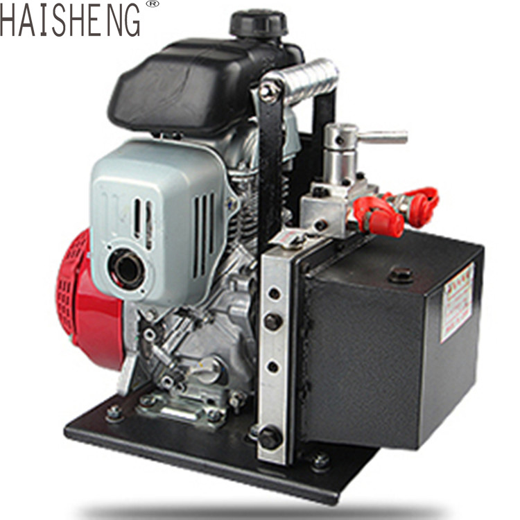 本田双输出手提式汽油机动泵反面_副本