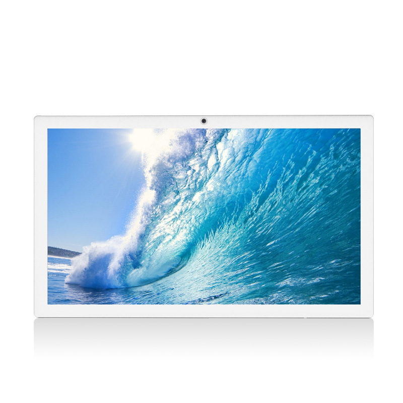 源头厂家32寸 电梯壁挂高清横竖屏播放安卓网络广告机 触摸一体机