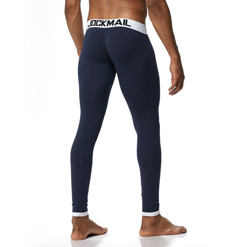 Cruzando la frontera caliente JOCKMAIL hombres pantalones calientes delgados de algodón puro Polka Dot U diseño convexo Johns largo al por mayor JM1103