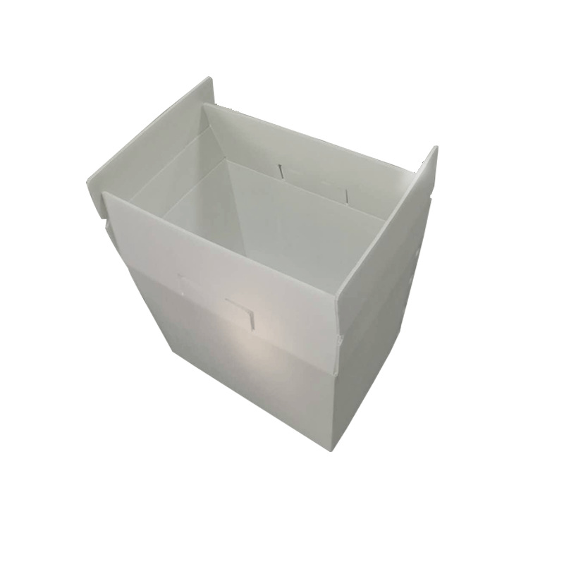 pp塑料可折叠周转箱白色水果周转箱钙塑周转箱专业定制