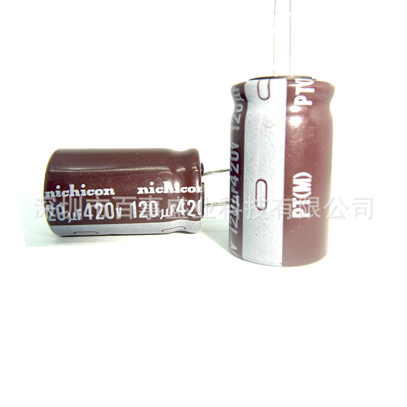 原装nichicon尼吉康 电解电容420v 120uf 18X30 105度 高频低阻