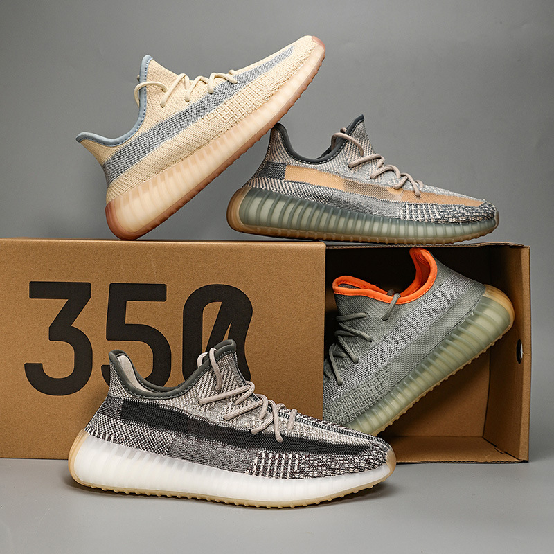 椰子350满天星2020秋季新款椰子鞋男鞋网面透气男士跑步鞋 运动鞋|ru