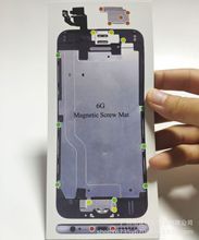 廠家定  制蘋果手機記憶墊螺絲記憶卡 手機維修工作墊磁性螺絲墊