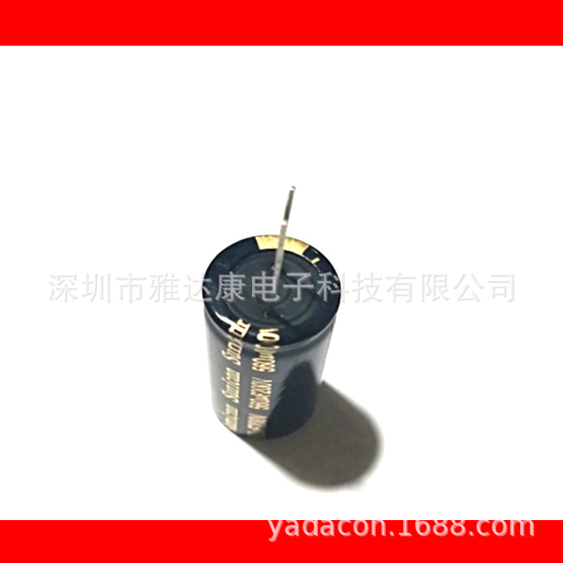 高频无极NP插件电解电容 电解电容16v3300uf 18X35 105° 长寿命