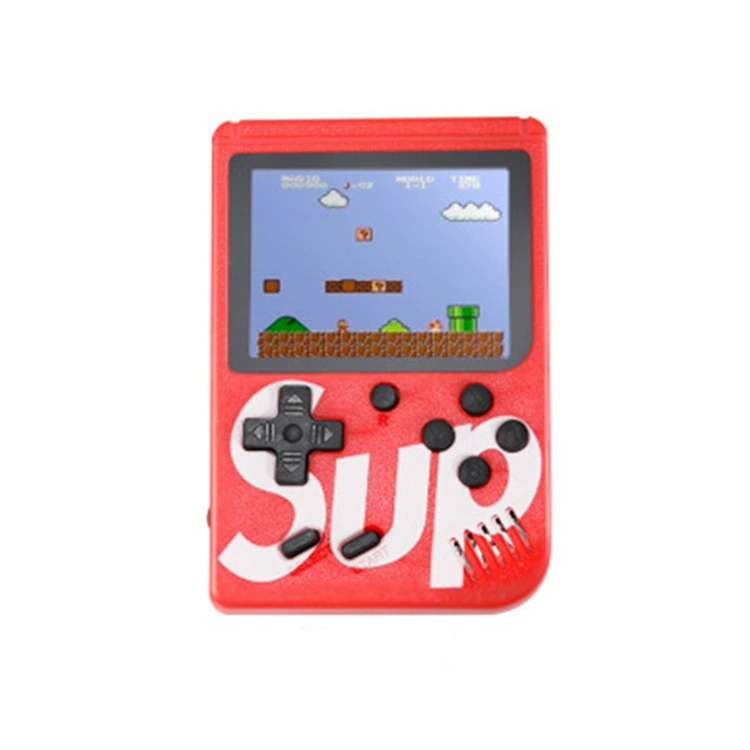 Retro classic small game console for double